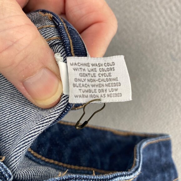 Chicos Jeans Womens 1 US 8 Blue Dark Wash Platinum Denim Ultimate Fit Capri Crop - Picture 7 of 12